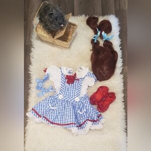Wizard of Oz Dorothy Toddler Costume with all Accessories 2T